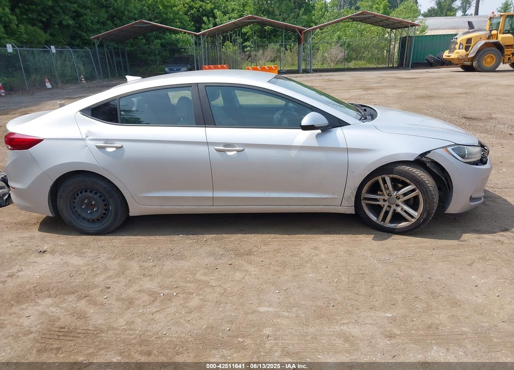 2017 HYUNDAI ELANTRA VIN: KMHD74LF5HU075281