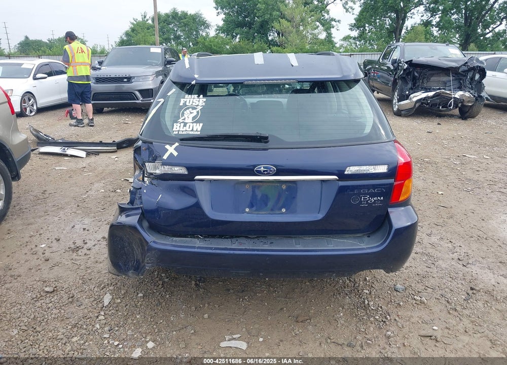 2005 SUBARU LEGACY 2.5I VIN: 4S3BP616257381990