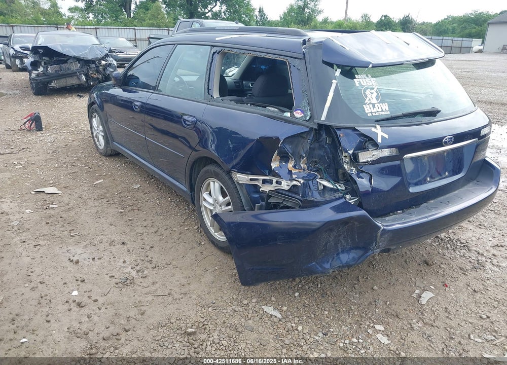 2005 SUBARU LEGACY 2.5I VIN: 4S3BP616257381990