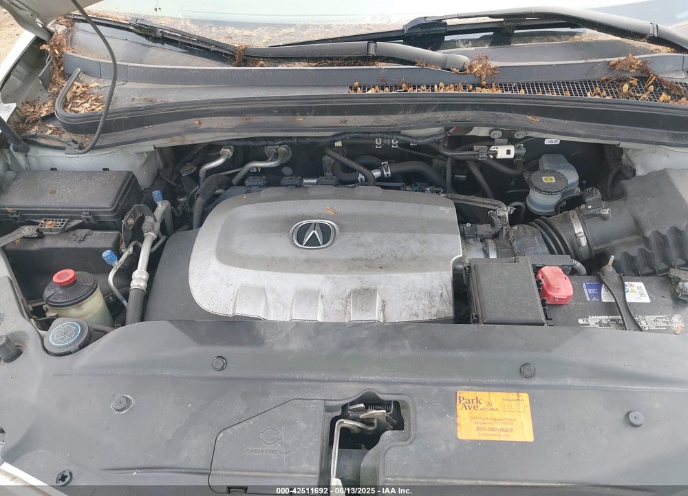 2013 ACURA MDX VIN: 2HNYD2H32DH504403