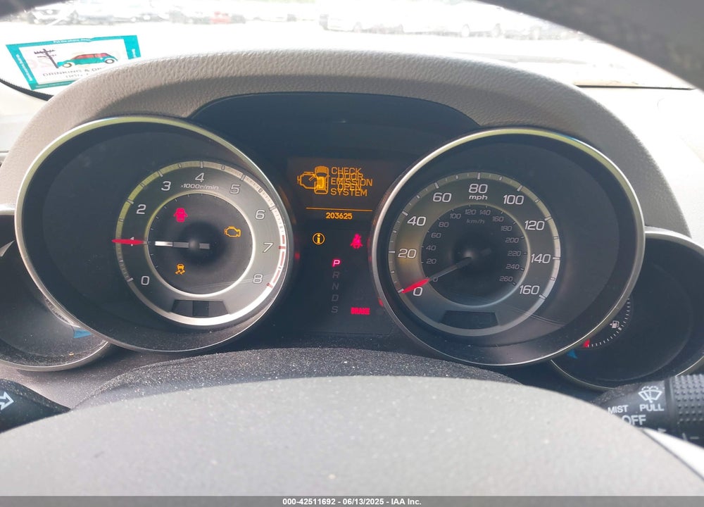 2013 ACURA MDX VIN: 2HNYD2H32DH504403