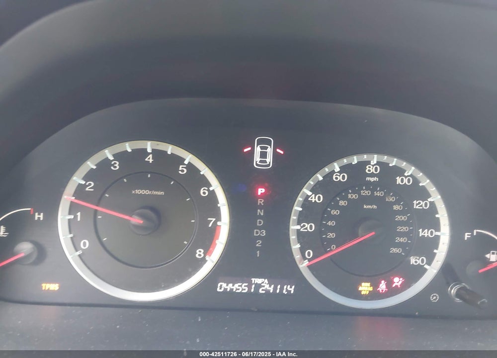 2009 HONDA ACCORD VIN: 1HGCP26879A127886