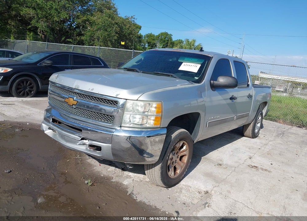 2013 CHEVROLET SILVERADO 1500 LT VIN: 3GCPKSE74DG267122