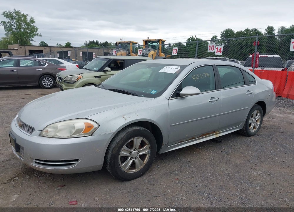 2012 CHEVROLET IMPALA LS VIN: 2G1WF5E35C1174950