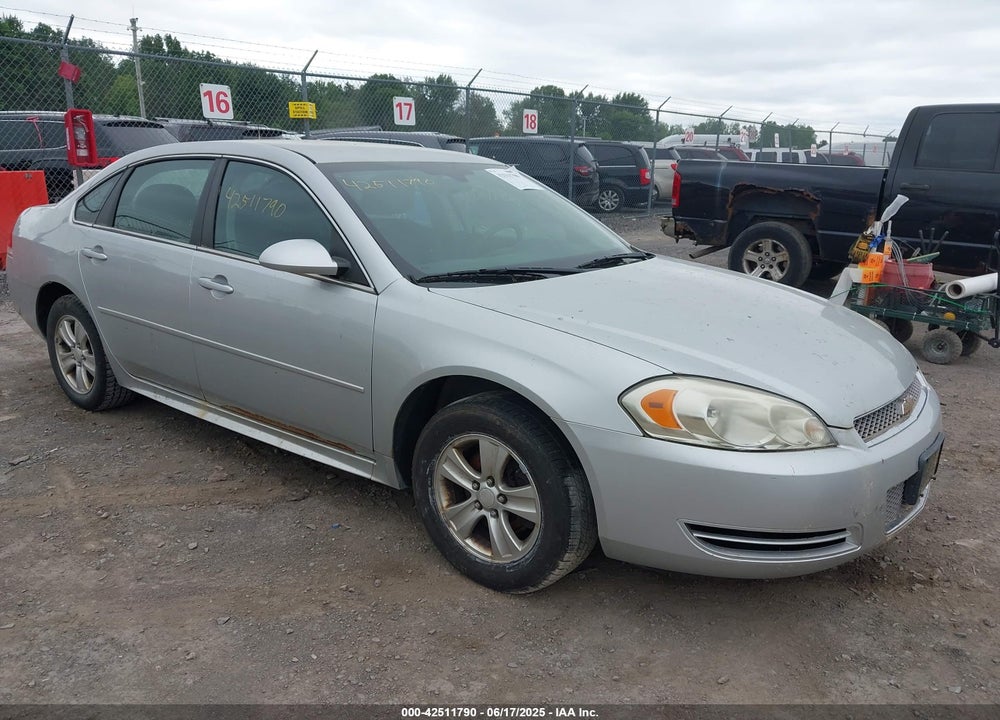 2012 CHEVROLET IMPALA LS VIN: 2G1WF5E35C1174950