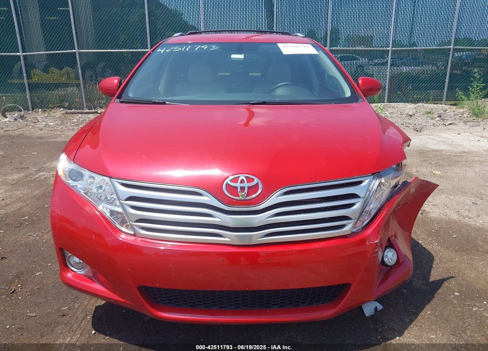 2011 TOYOTA VENZA BASE V6 VIN: 4T3BK3BB8BU046354