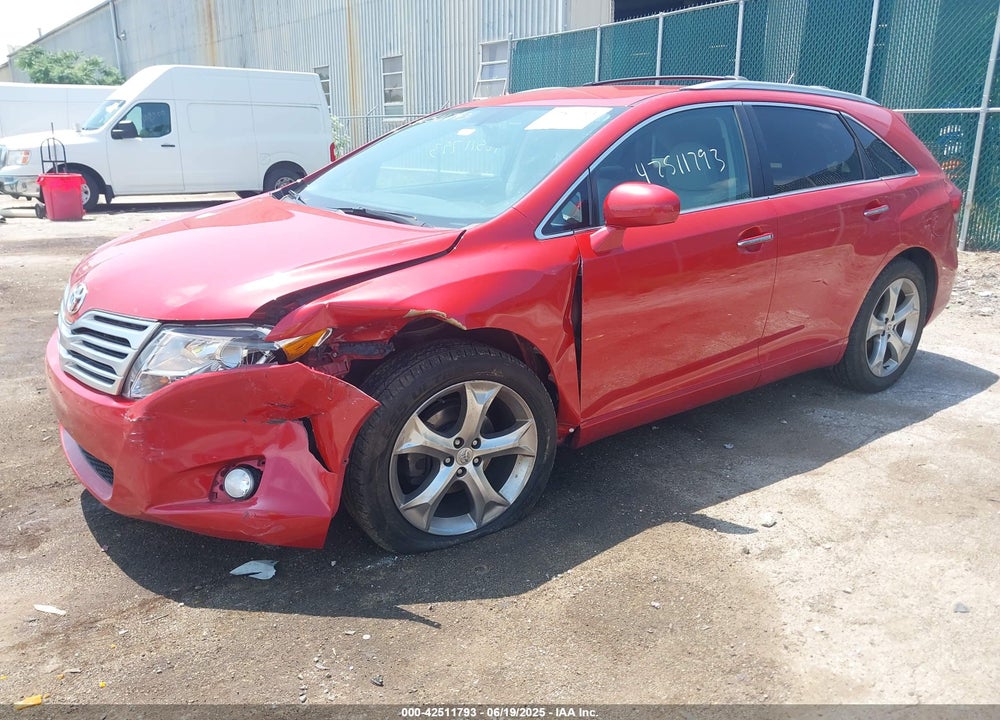 2011 TOYOTA VENZA BASE V6 VIN: 4T3BK3BB8BU046354