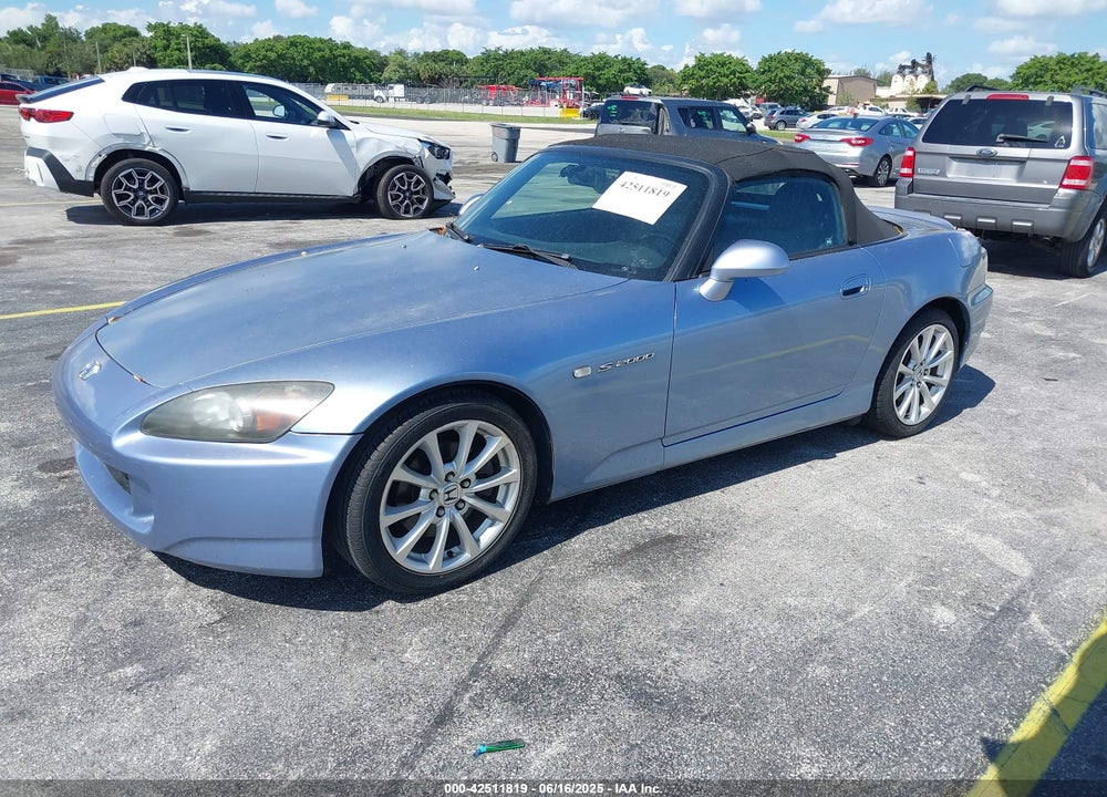 2006 HONDA S2000 VIN: JHMAP21416S001005