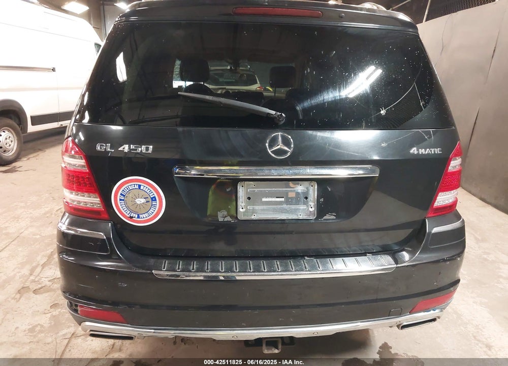 2011 MERCEDES-BENZ GL-CLASS VIN: 4JGBF7BE0BA696344