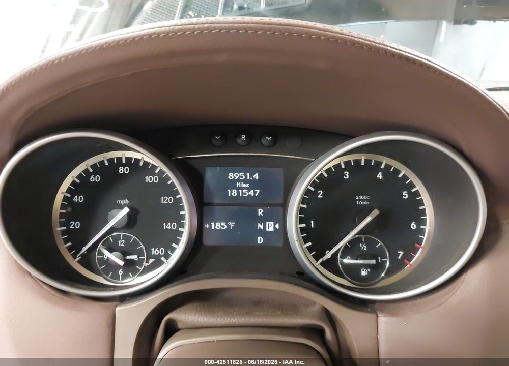2011 MERCEDES-BENZ GL-CLASS VIN: 4JGBF7BE0BA696344