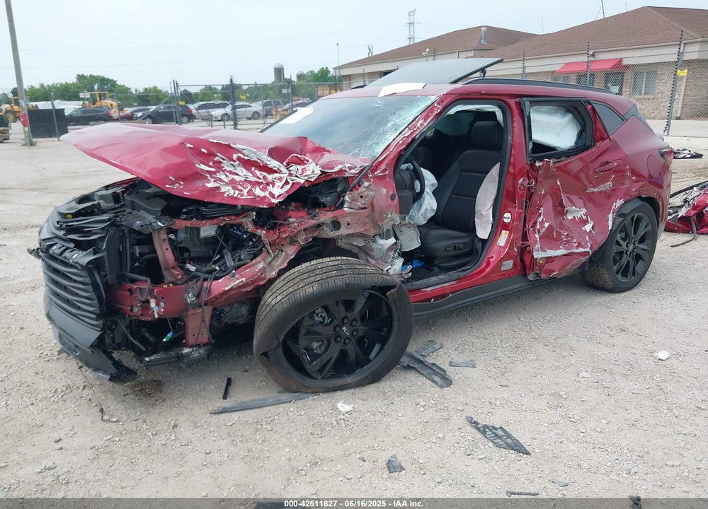 2021 CHEVROLET BLAZER VIN: 3GNKBKRS4MS570818