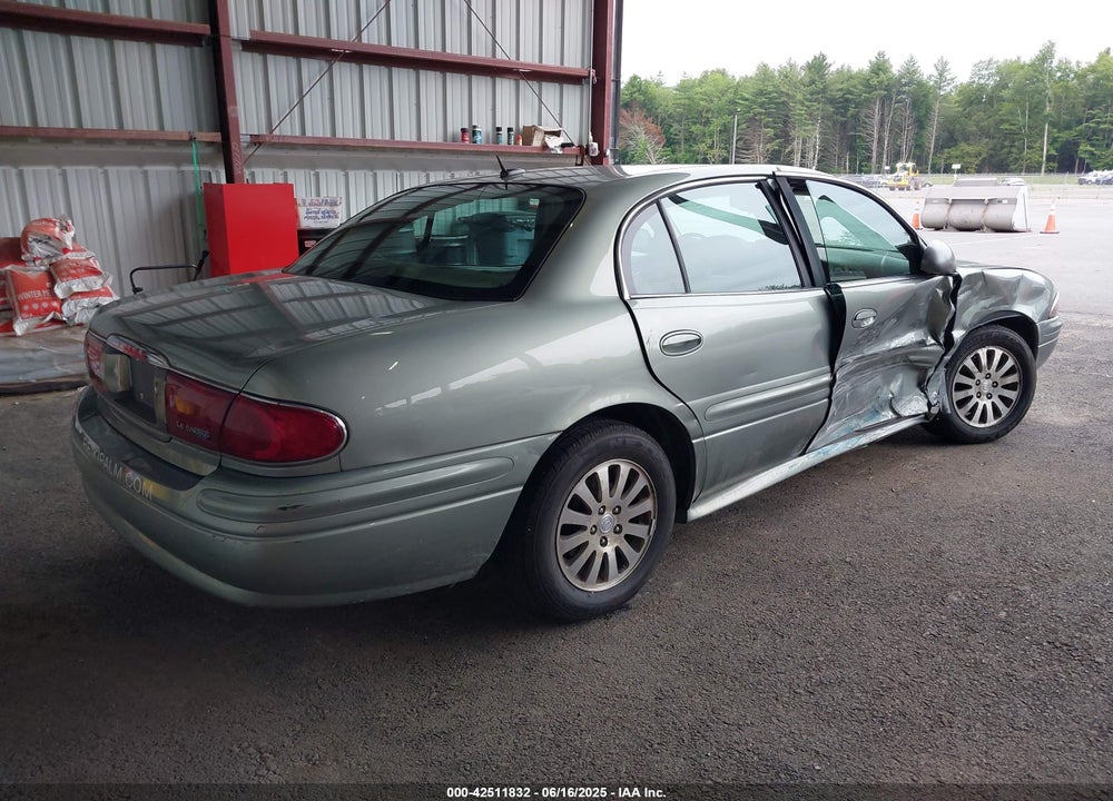 2005 BUICK LESABRE CUSTOM VIN: 1G4HP52K85U257493