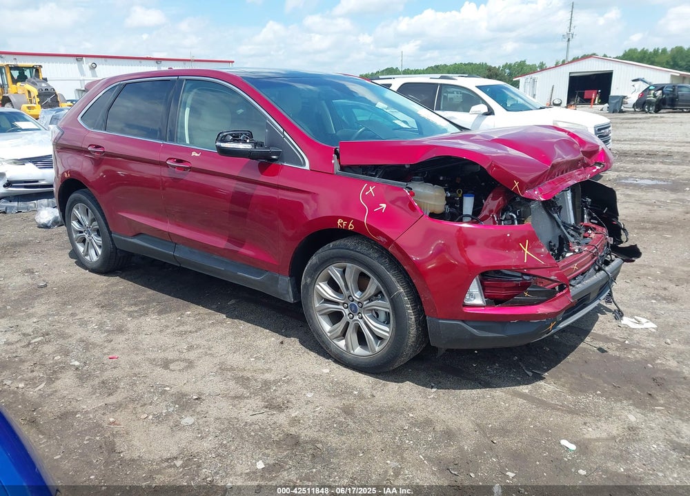 2019 FORD EDGE TITANIUM VIN: 2FMPK3K98KBB26450