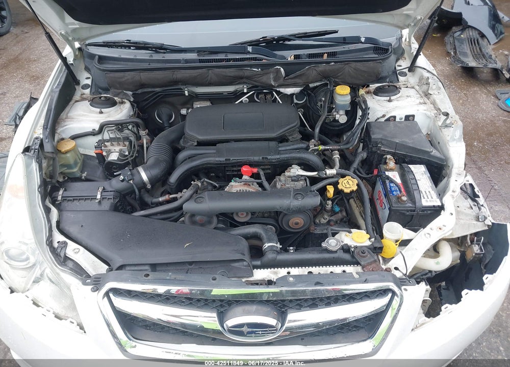 2012 SUBARU LEGACY 2.5I PREMIUM VIN: 4S3BMBC65C3023592