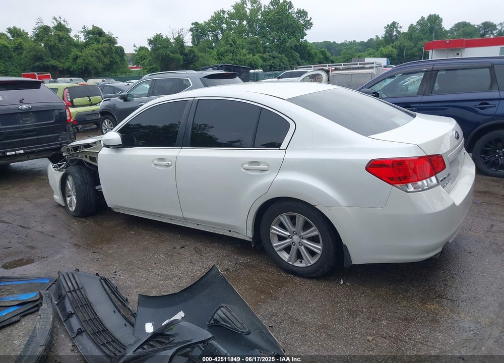 2012 SUBARU LEGACY 2.5I PREMIUM VIN: 4S3BMBC65C3023592