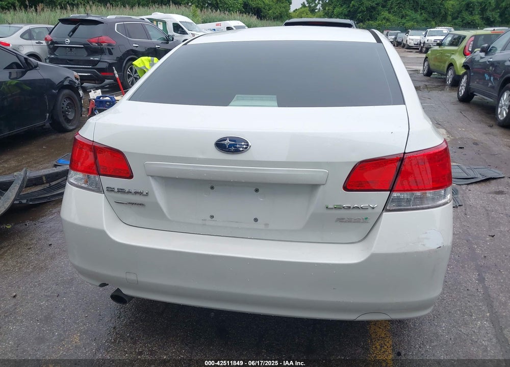 2012 SUBARU LEGACY 2.5I PREMIUM VIN: 4S3BMBC65C3023592