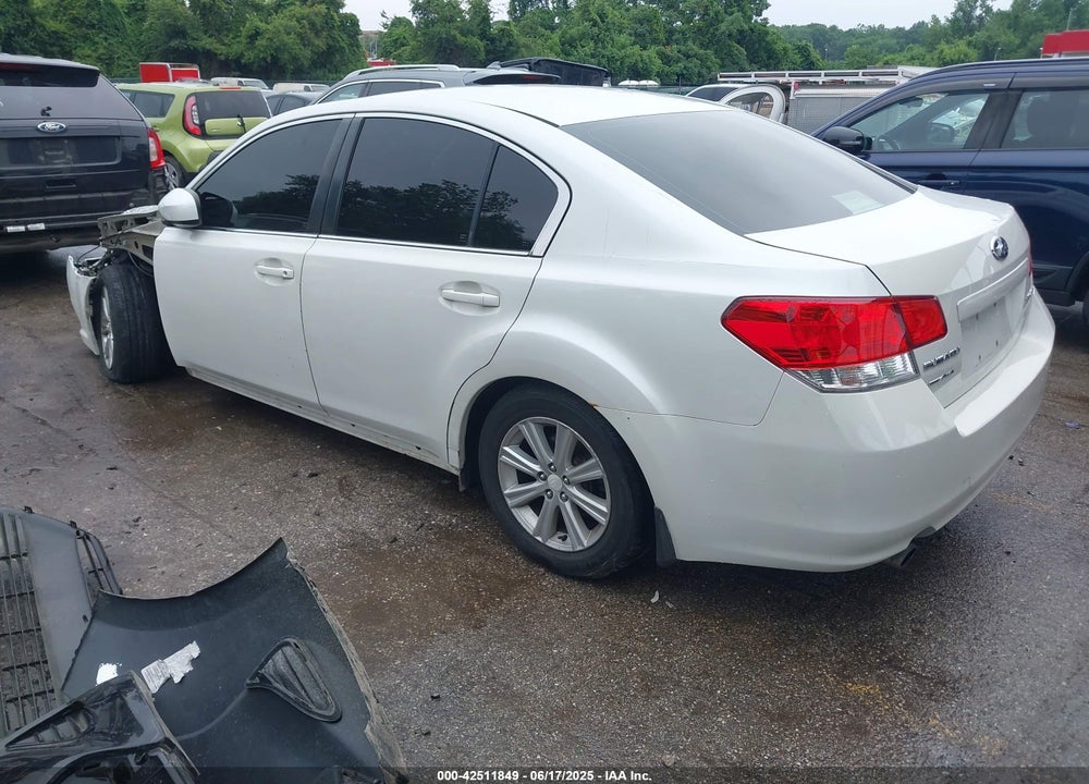 2012 SUBARU LEGACY 2.5I PREMIUM VIN: 4S3BMBC65C3023592