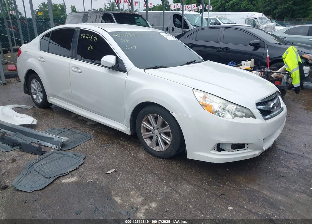 2012 SUBARU LEGACY 2.5I PREMIUM VIN: 4S3BMBC65C3023592