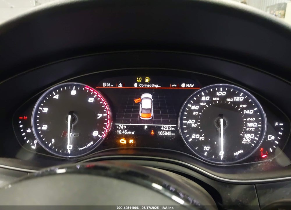 2015 AUDI S6 VIN: WAUF2AFC9FN014211