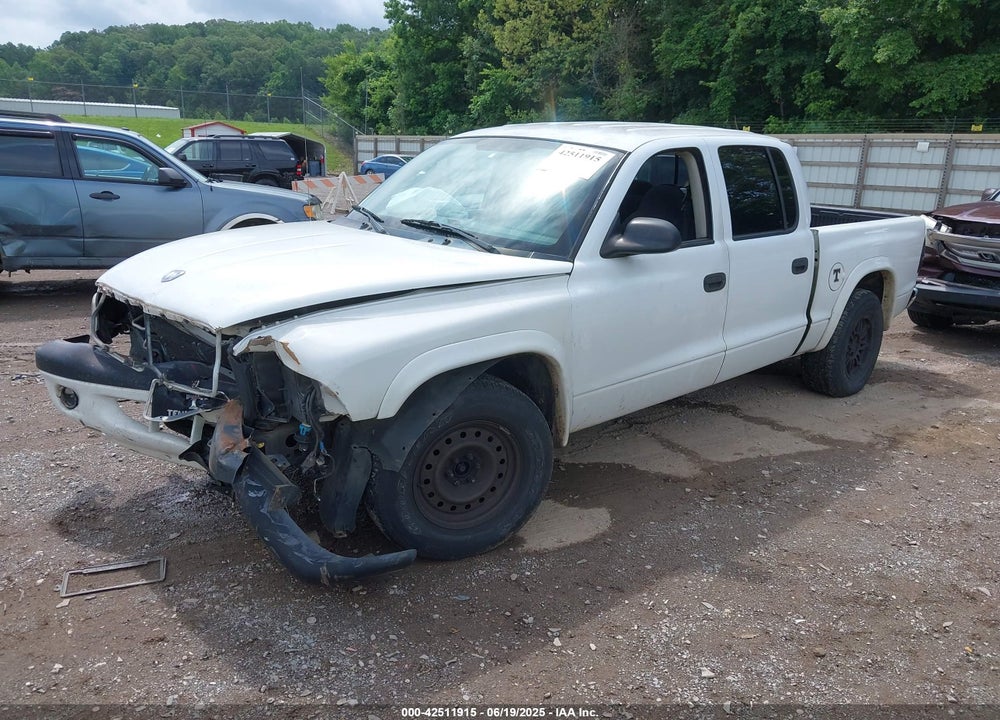 2002 DODGE DAKOTA SPORT VIN: 1B7HL38ZX2S625110