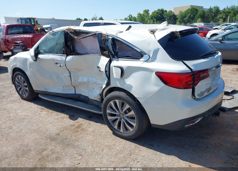 2015 ACURA MDX VIN: 5FRYD4H4XFB032761