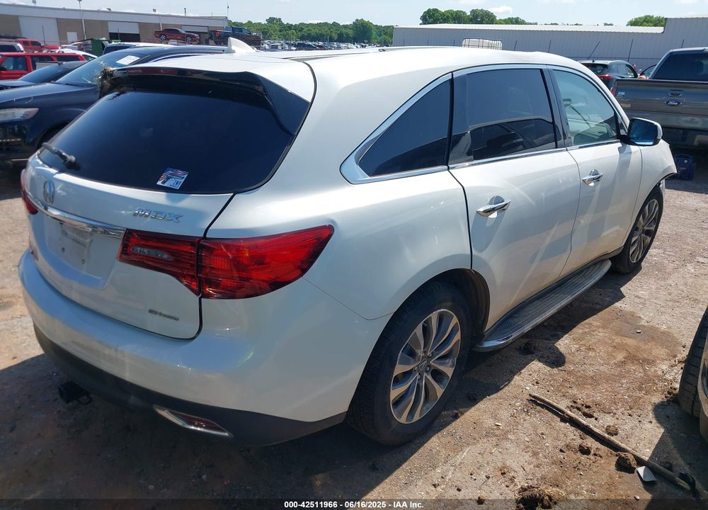 2015 ACURA MDX VIN: 5FRYD4H4XFB032761