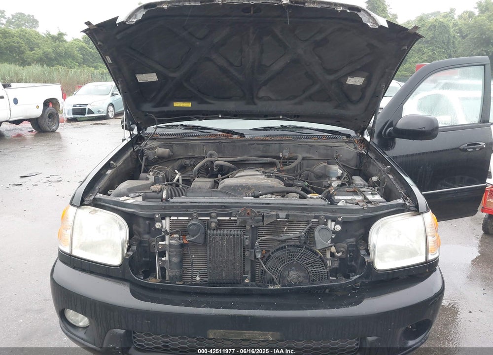2002 TOYOTA SEQUOIA LIMITED V8 VIN: 5TDBT48A82S102411
