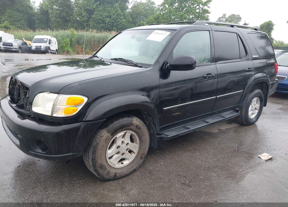 2002 TOYOTA SEQUOIA LIMITED V8 VIN: 5TDBT48A82S102411