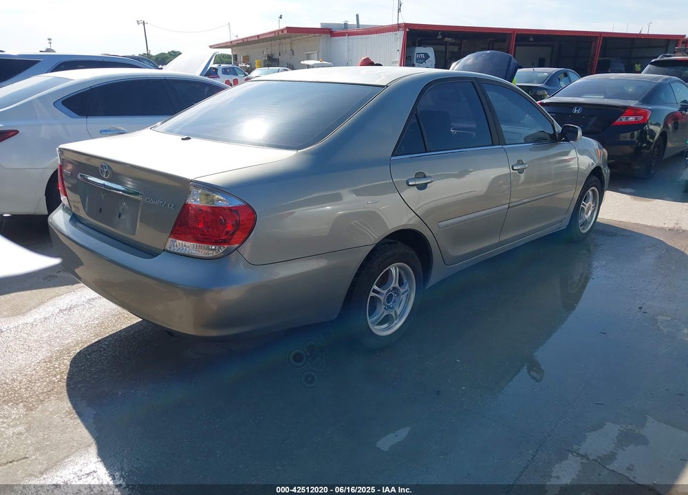 2005 TOYOTA CAMRY LE VIN: 4T1BE32K25U636957