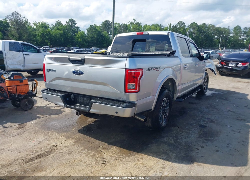2016 FORD F-150 VIN: 1FTEW1EG4GFD37438