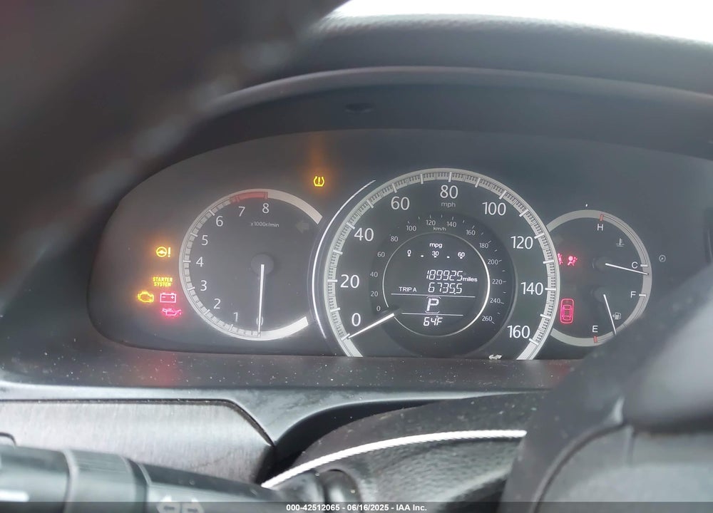 2014 HONDA ACCORD VIN: 1HGCR2F80EA019856