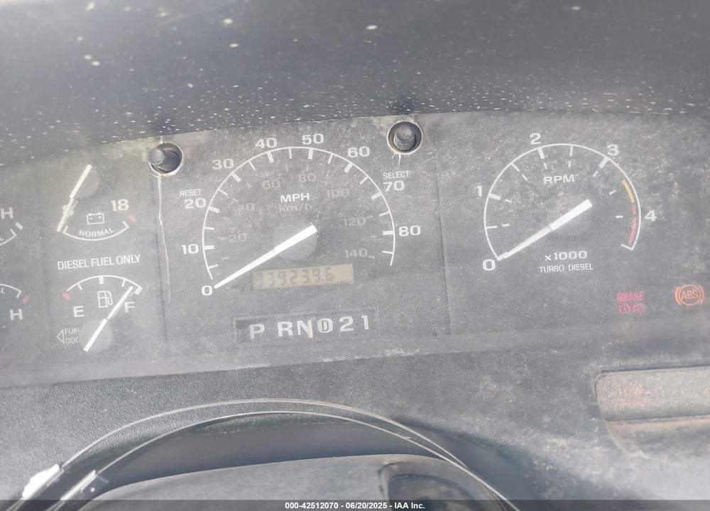 1996 FORD F250 VIN: 1FTHX25F5TEB68179