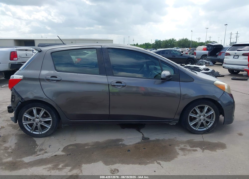 2013 TOYOTA YARIS SE VIN: JTDKTUD36DD561779