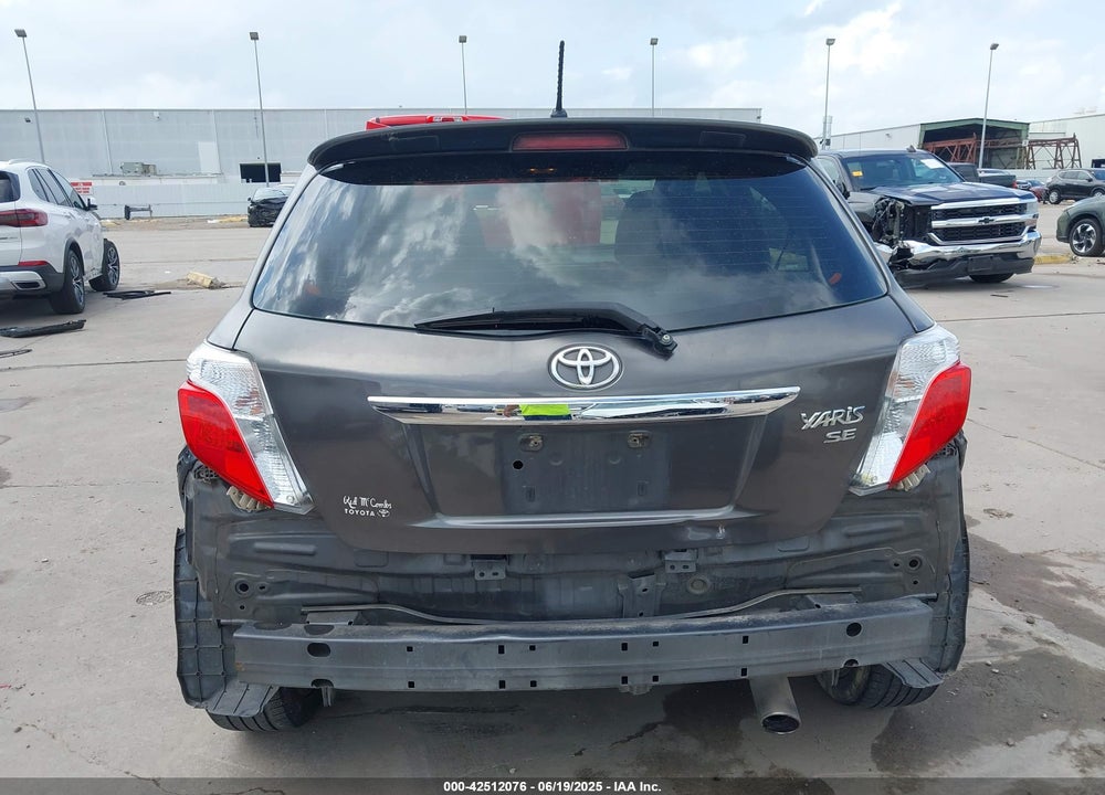 2013 TOYOTA YARIS SE VIN: JTDKTUD36DD561779