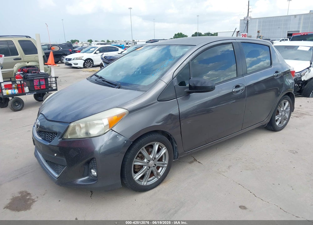 2013 TOYOTA YARIS SE VIN: JTDKTUD36DD561779