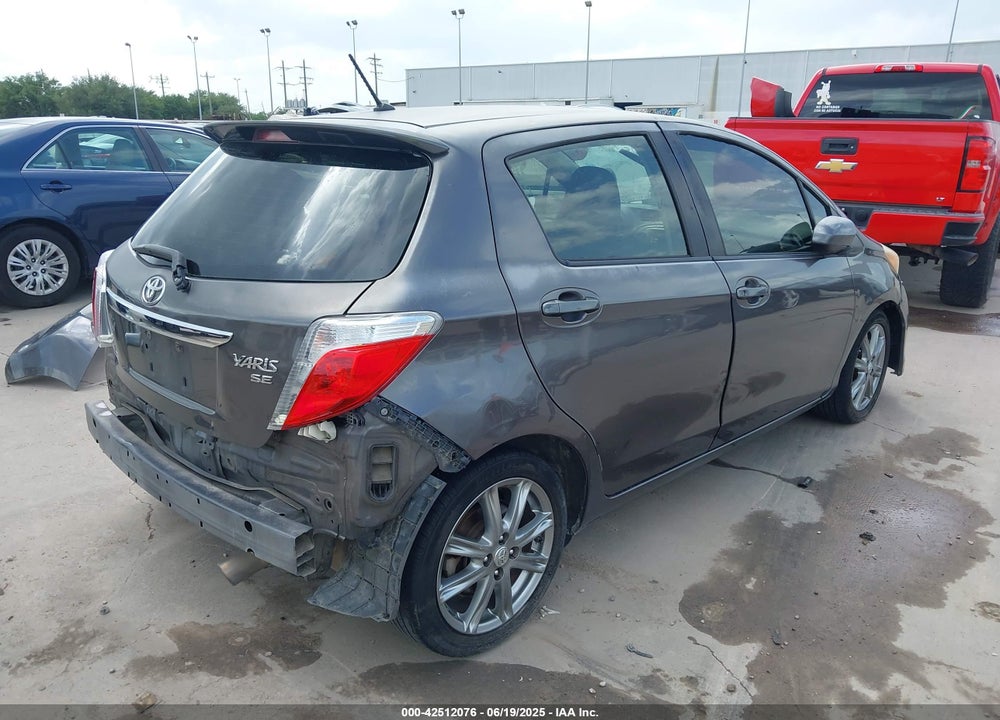 2013 TOYOTA YARIS SE VIN: JTDKTUD36DD561779