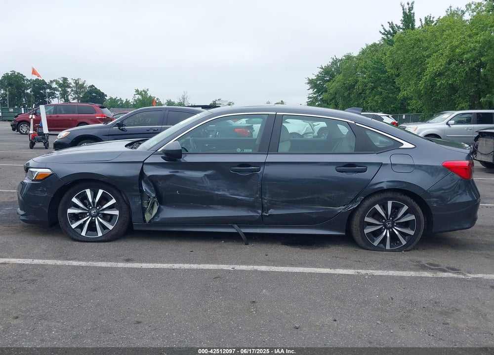 2022 HONDA CIVIC VIN: 2HGFE1F73NH315899