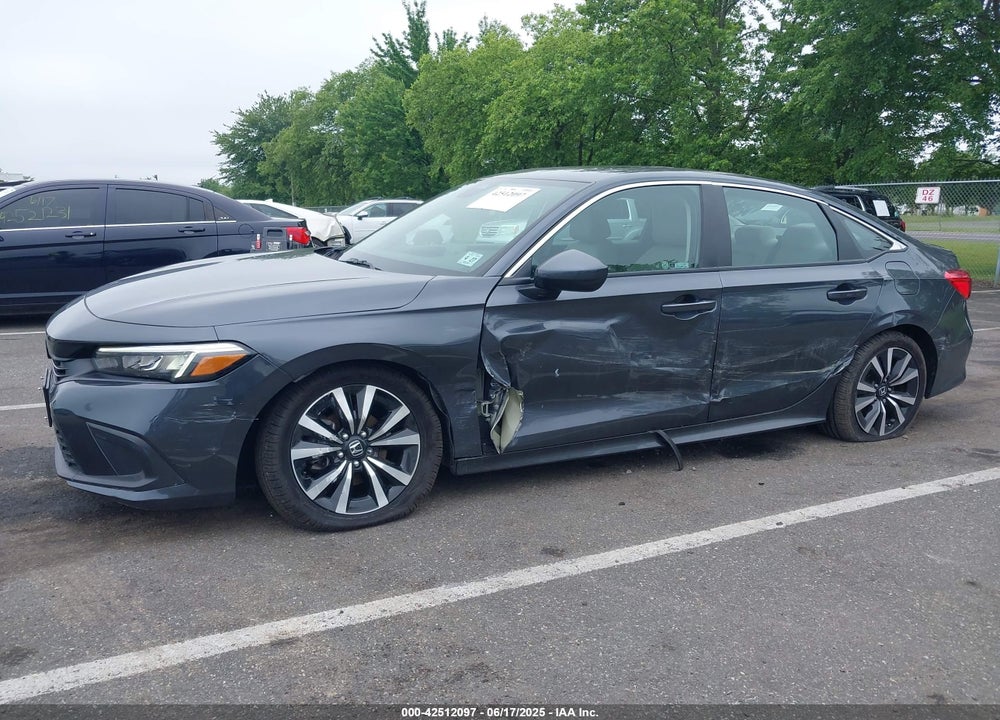 2022 HONDA CIVIC VIN: 2HGFE1F73NH315899