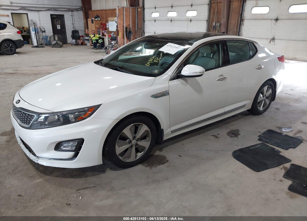 2015 KIA OPTIMA HYBRID EX VIN: KNAGN4AD6F5085265