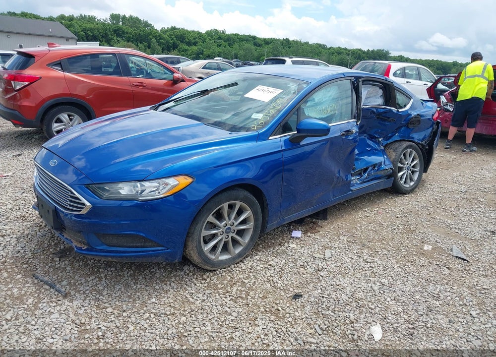2017 FORD FUSION VIN: 3FA6P0H76HR338799