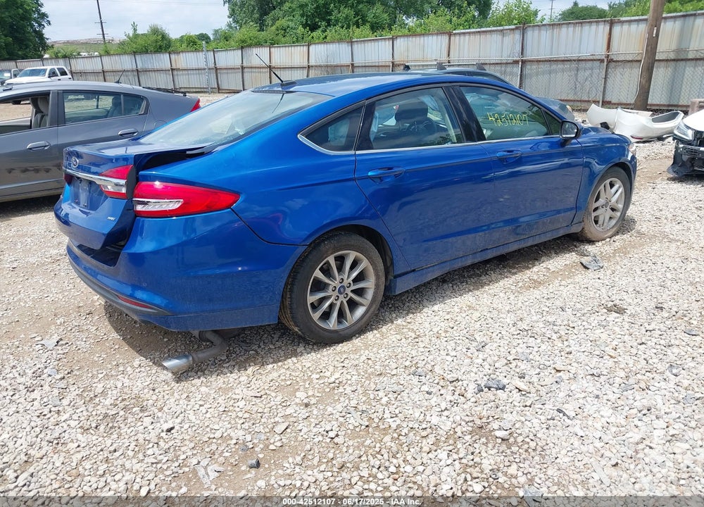 2017 FORD FUSION VIN: 3FA6P0H76HR338799