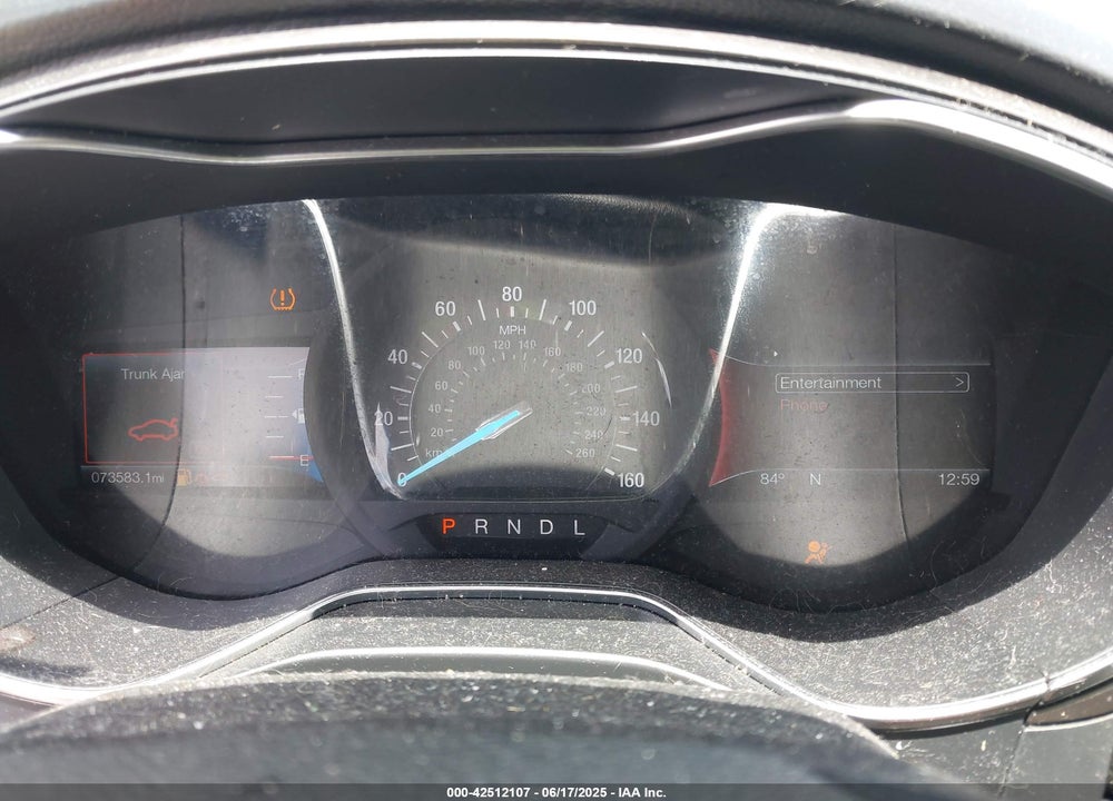 2017 FORD FUSION VIN: 3FA6P0H76HR338799