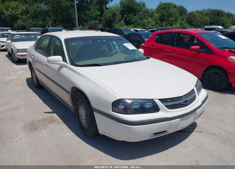 2002 CHEVROLET IMPALA VIN: 2G1WF55K529118546