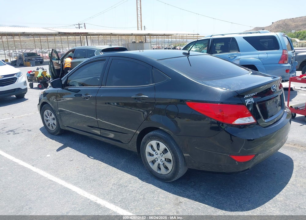 2017 HYUNDAI ACCENT VIN: KMHCT4AE6HU275149