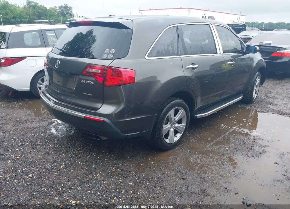 2011 ACURA MDX TECHNOLOGY PACKAGE VIN: 2HNYD2H68BH509550