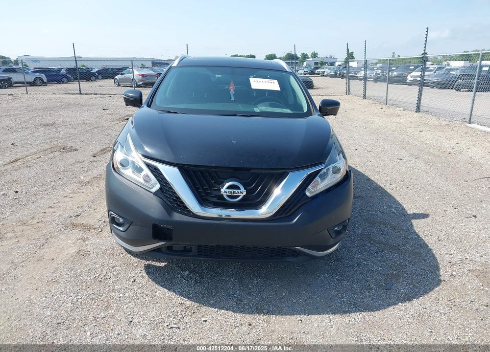 2015 NISSAN MURANO PLATINUM VIN: 5N1AZ2MH6FN286787