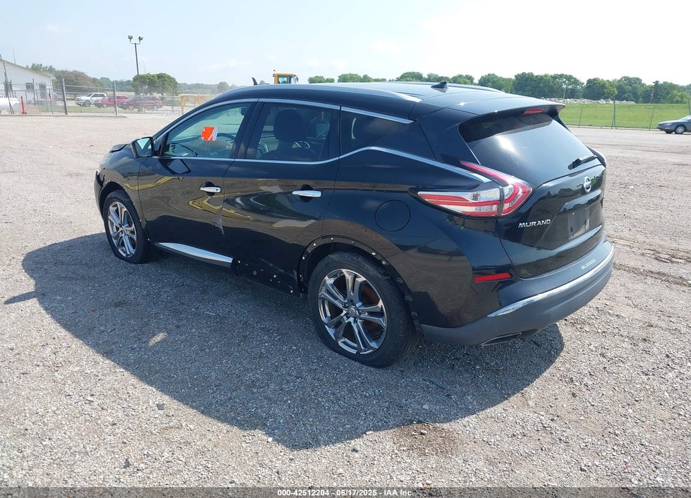 2015 NISSAN MURANO PLATINUM VIN: 5N1AZ2MH6FN286787