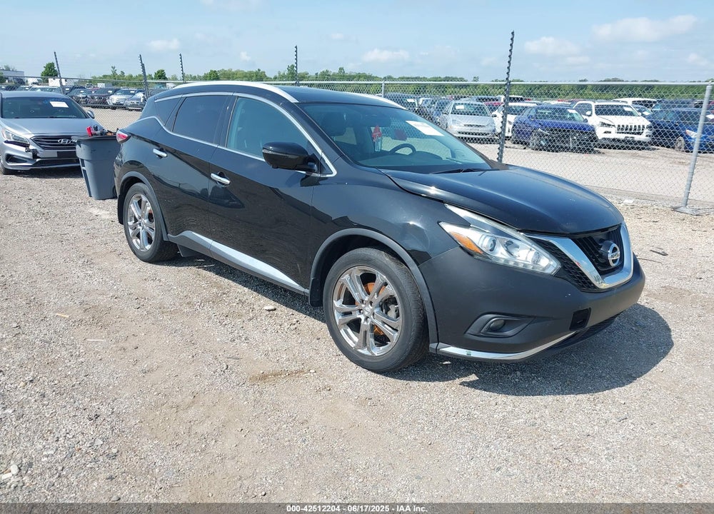 2015 NISSAN MURANO PLATINUM VIN: 5N1AZ2MH6FN286787