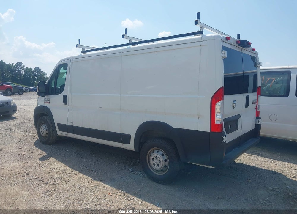 2019 RAM PROMASTER 1500 LOW ROOF 136 WB VIN: 3C6TRVAG7KE565648
