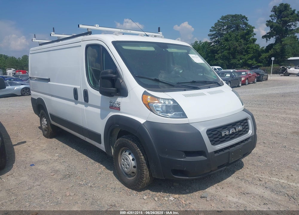 2019 RAM PROMASTER 1500 LOW ROOF 136 WB VIN: 3C6TRVAG7KE565648